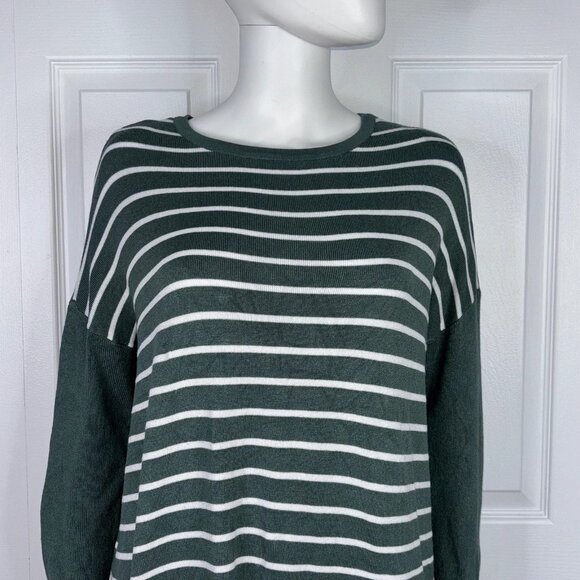 FRANSA women's medium striped knit sweater - Picture 2 of 2